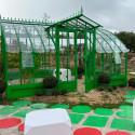 Glashaus MIRABEAU Breite 3,70 m mit Aluminiumsockel
