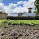 Glashaus AMBOISE Breite 5,60 m mit Aluminiumsockel