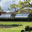 Glashaus AMBOISE Breite 5,60 m mit Aluminiumsockel