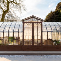 Glashaus AMBOISE Breite 5,60 m mit Aluminiumsockel