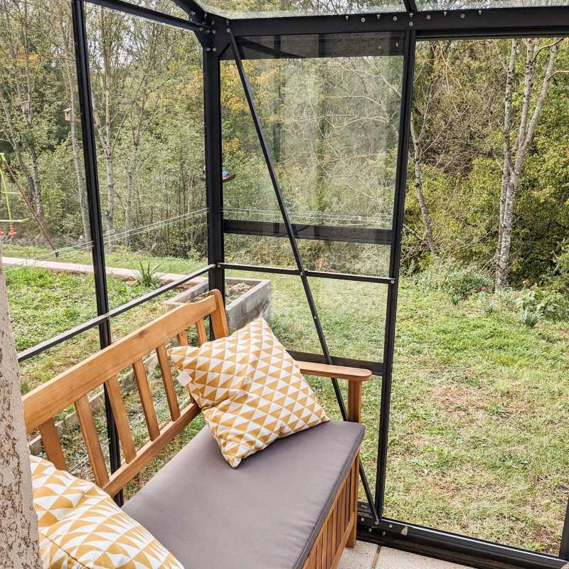 Serre adossée MÉLISSA 3,30 m²