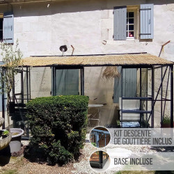 Serre adossée MÉLISSA 7,20 m²