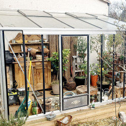 Anlehngewächshaus LUXIA Retro Breite 2,32 m