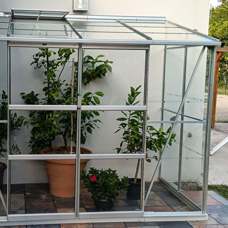 Serre adossée MÉLISSA 3,30 m²