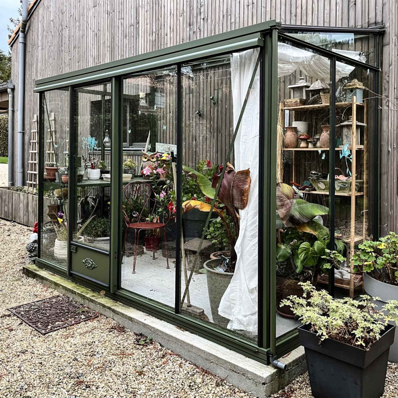 Anlehngewächshaus LUXIA Breite 1,58 m