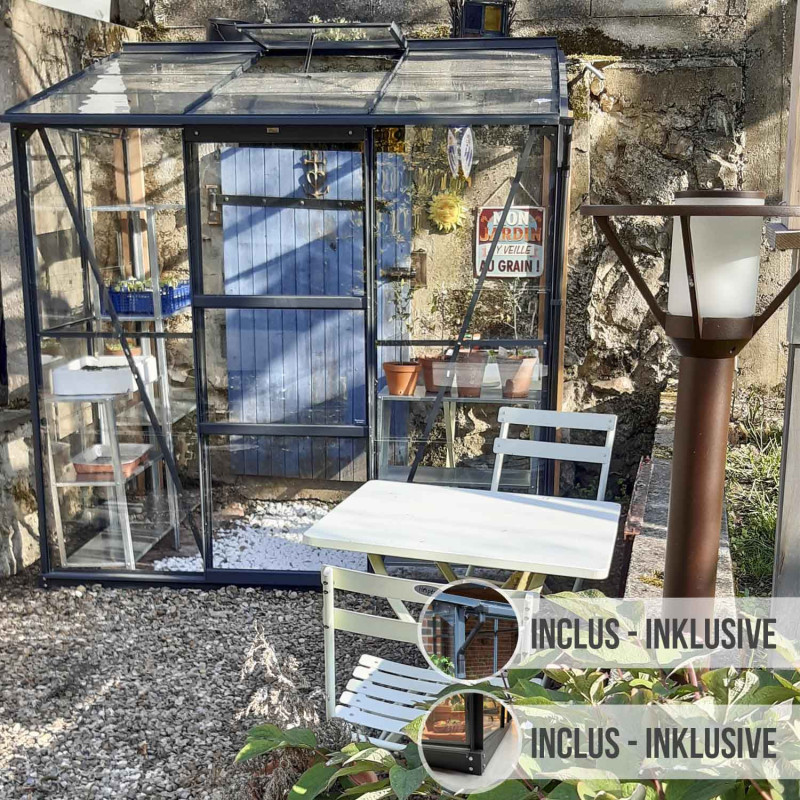 Gewächshaus MELISSA 2,50 m²