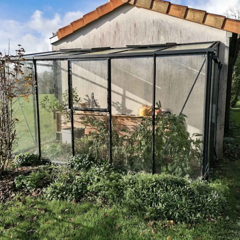 Anlehngewächshaus LUXIA Breite 1,58 m