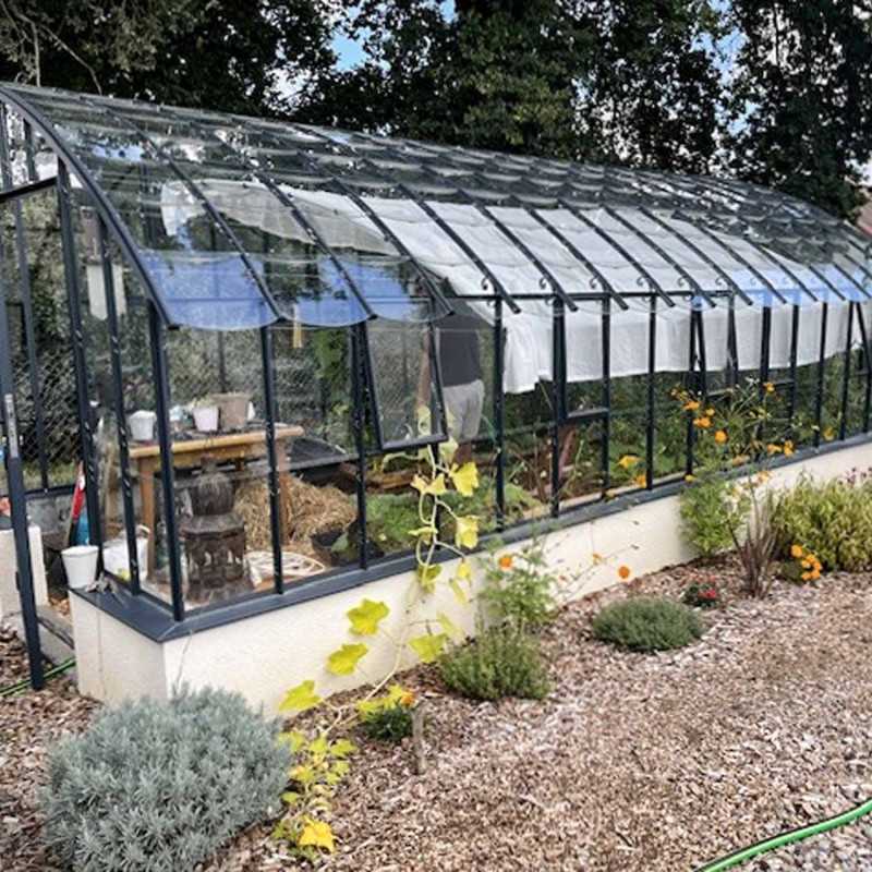 Serre VERSAILLES largeur 2,80 m sur muret