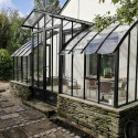 Glashaus MONTESQUIEU Breite 2,80 m mit Mauersockel