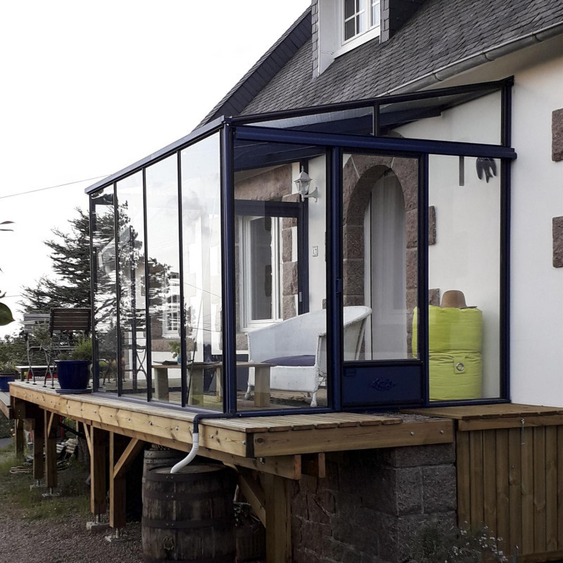Anlehngewächshaus LUXIA Breite 2,32 m