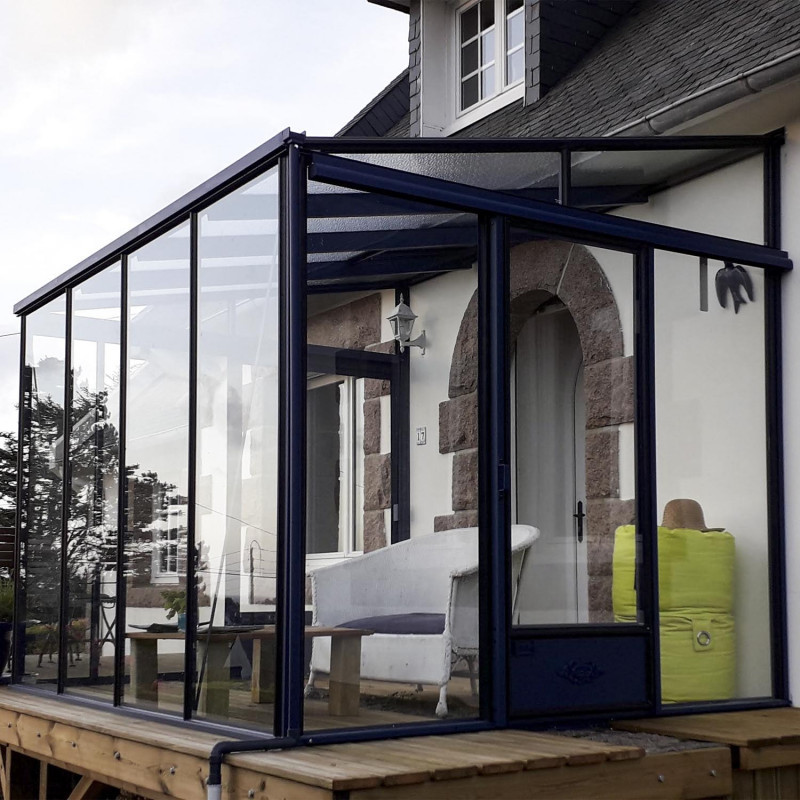 Anlehngewächshaus LUXIA Breite 2,32 m