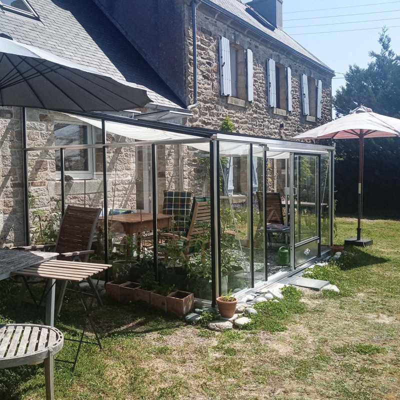 Anlehngewächshaus LUXIA Breite 3,06 m