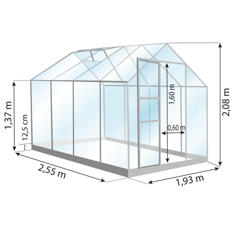 Serre ALLIUM 4,90 m²