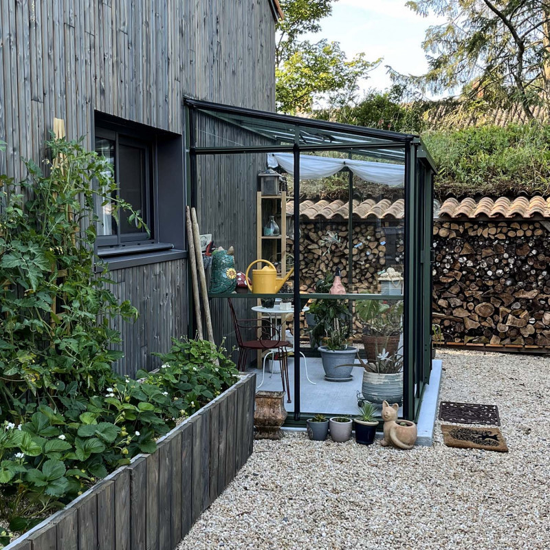 Anlehngewächshaus LUXIA Breite 1,58 m