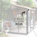 Gewächshaus MELISSA 1,30 m²