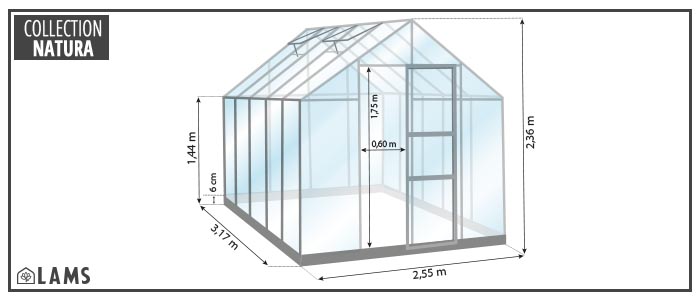 SERRE CARVI 8,10 m²