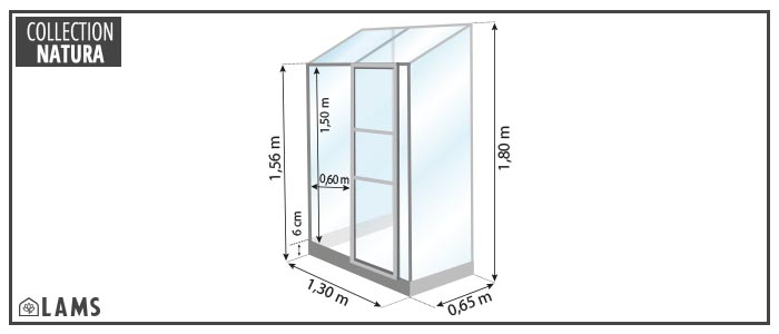 SERRE MÉLISSA 0,90 m²